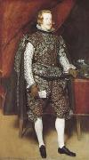 Diego Velazquez Philip IV in Broun and Silver (df01) oil painting on canvas